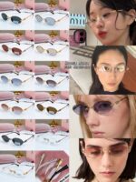 ⁦MIU MIU MUA54 Sunglasses⁩ – תמונה ⁦2⁩