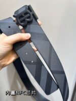 ⁦BURBERRY BELT 4 CM⁩ – תמונה ⁦4⁩