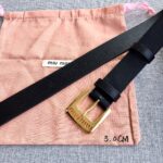 ⁦MIUMIU BELT⁩ – תמונה ⁦4⁩