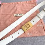 ⁦MIUMIU BELT⁩ – תמונה ⁦3⁩