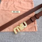 ⁦MIUMIU BELT⁩ – תמונה ⁦4⁩