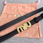 ⁦MIUMIU BELT⁩ – תמונה ⁦3⁩