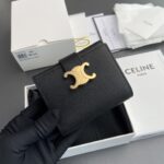 ⁦CELINE WALLET 10.5×8×2cm⁩ – תמונה ⁦4⁩