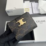 ⁦CELINE WALLET 10.5×8×2cm⁩ – תמונה ⁦4⁩